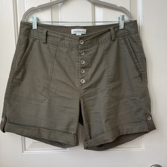 Sundance Everyday Explorer Utility Shorts Green size 12 - Picture 2 of 8